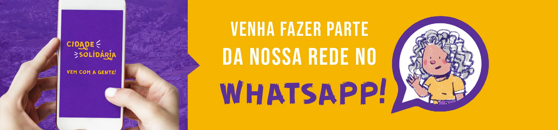 Participe de nossas redes no WhatsApp!